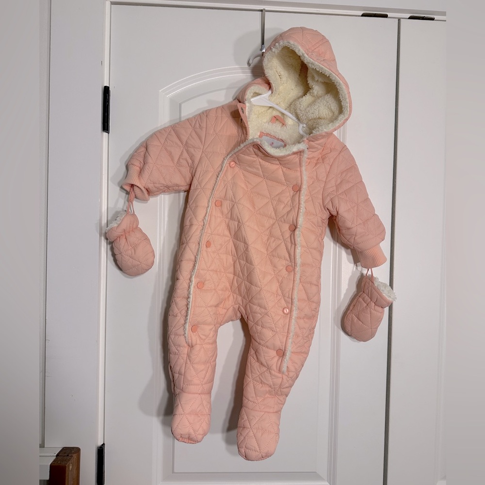 Urban Republic 6M Infant Pink Snowsuit NWT